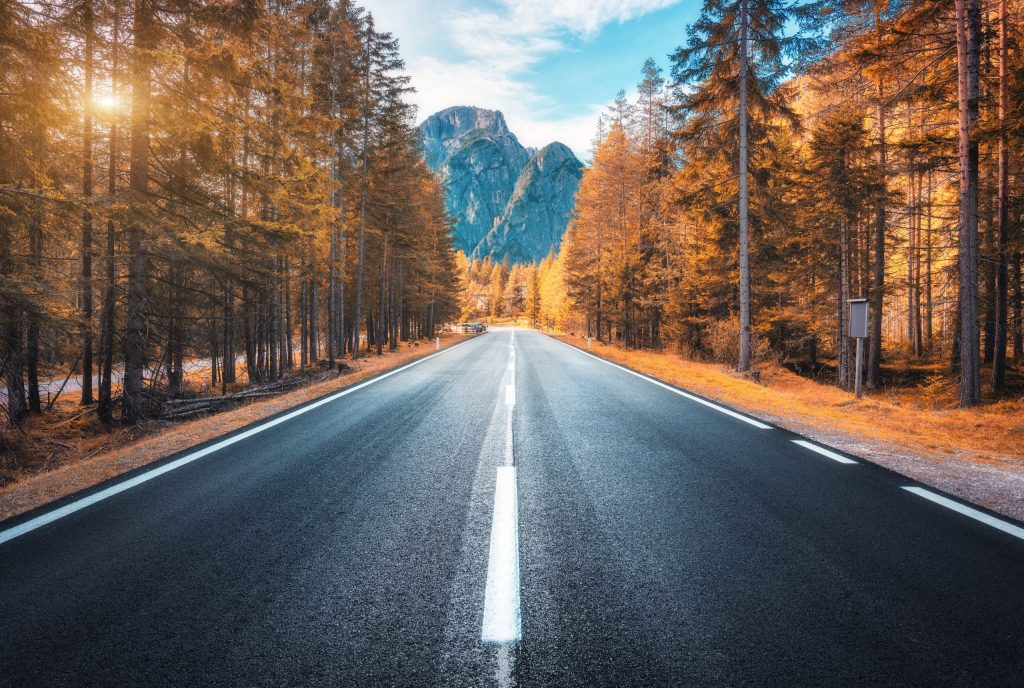 Viaja con linecar este otoño y disfruta del paisaje otoñal