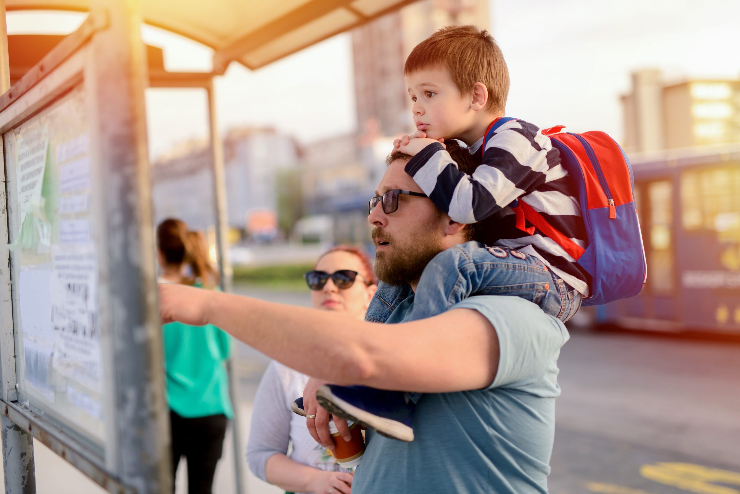 viajar con la familia