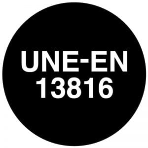 Certificado UNE-EN 13816